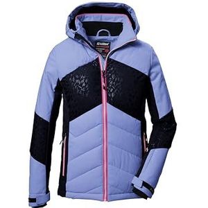 killtec meisjes Ski-jack/functioneel jack met capuchon en sneeuwvanger KSW 342 GRLS SKI QLTD JCKT, lavendel, 164, 42075-000