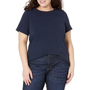 Amazon Essentials Plus Size T-shirt met korte mouwen Crewneck Navy, 2X
