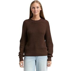 TOM TAILOR Denim Damestrui, 38824 - Soft Chocolate Brown, XXL