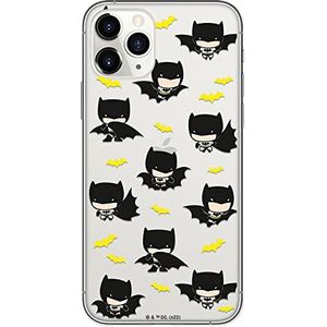 ERT GROUP mobiel telefoonhoesje voor Iphone 11 PRO MAX origineel en officieel erkend DC patroon Batman 077 optimaal aangepast aan de vorm van de mobiele telefoon, gedeeltelijk bedrukt