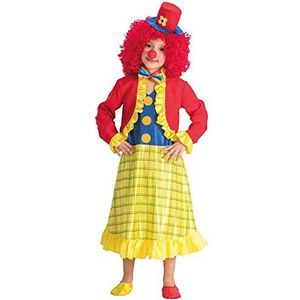Carnival Toys – kostuum clown voor meisjes unisex child, meerkleurig, 98-104 cm, 68132