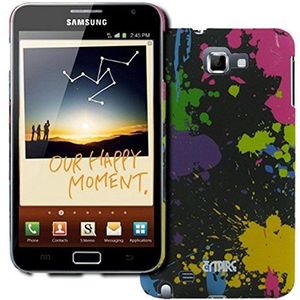 Empire Stealth Rubberized Hard Case Cover voor Samsung Galaxy Note I9220 - Paint Splatter (Empire Packaging)