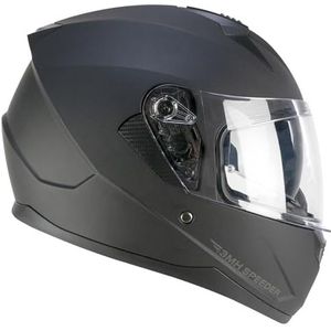 SKA-P Helm Full Face 3MHA SPEEDER MONO zwart mat XXL (61cm)
