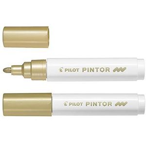 Pilot Pigment Marker Schilder, Medium, Goud 4902505542084