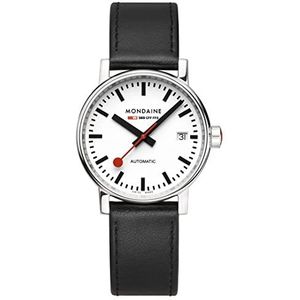 Mondaine Automatisch horloge MSE35610LB, zwart, Riem