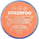 Snazaroo 1118551 Kinderschmink, huidvriendelijke hypoallergene gezichtsmake-up op waterbasis, vrij van parabenen - 18ml Pot, Apricot