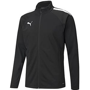 PUMA Teamelijk Trainingsjack voor heren, TeamLIG trainingsjack, zwart/wit, XL, Puma zwart-poema wit, XL