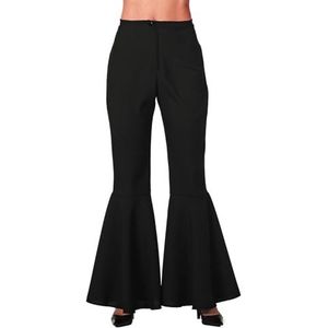 Wilbers - Hippiebroek - Zwart - Katoen - Elastische Tailleband