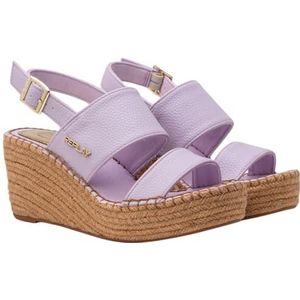 Replay Susan Band PU damessandalen met sleehak, 032 lila, 35 EU, 032 Lilac, 35 EU