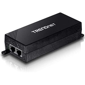 TRENDnet Gigabit Power over Ethernet Plus (PoE+) Injector, converteert niet-PoE Gigabit naar PoE+ of PoE Gigabit, netwerkafstanden tot 100 M (328 ft), TPE-115GI