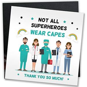 RED OCEAN Speciale Verpleegkundige Dokter Dank U Gift NHS Ziekenhuis Gift Bedankkaart Keepsake