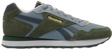 Reebok Uniseks Glide sneakers, GRIT Green/Dark Fog/Grey 6, 34 EU, Grit Green Dark Fog Grey 6, 34 EU