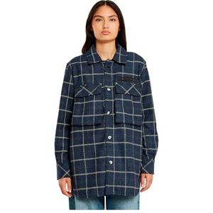 G-Star RAW Regular Boyfriend Overhemd, Meerdere kleuren (rank blue dash check D23554-D406-G085), L