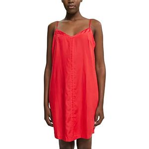 ESPRIT Bodywear dames MATT Shiny Woven CVE Chemise nachthemd, rood, 36, rood, 36