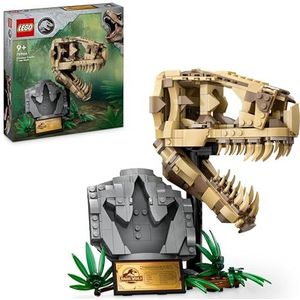 LEGO Jurassic World Dinosaurusfossielen: T. rex schedel Dinosaurus Speelgoed voor Jongens, Meisjes en Fans, Educatieve Set van een Skelet, Cadeau voor Kinderen 76964