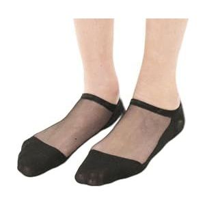 Yuko B. - Elegante voile sokken voor dames - Ultra duurzaam en comfortabel - Be a Queen zwarte sokken - machinewasbaar - ideaal voor sneakers, hoge hakken - cadeau-idee voor dames, Zwart, 36-41 EU