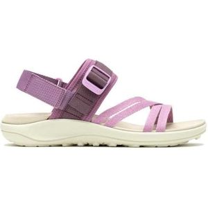 Merrell Dames District 4 Backstrap Sport Sandaal, Mauve, 41 EU