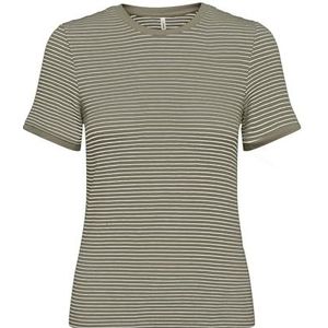 Mermaid Stripes - T-shirt - Cloud Dancer - Jersey