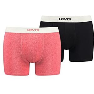 Levi's Heren Tonal Logo AOP Boxer, roze combo, S