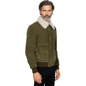 Schott NYC Herenjas, Kaki, L