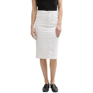 Rok - Kokerrok - Effen - Katoen - Knielengte - Normale Pasvorm