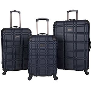 Ben Sherman Abs 4-wielige 3-delige geneste set bagage: 20"" Carry-on, 24"", 28"", Abs 4-wiel 3-delige Nested Set Bagage: 20"" Carry-on, 24"", 28"", 180427, 180427