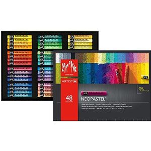 Caran Dache kartonnen doos met 48 verschillende kleuren
