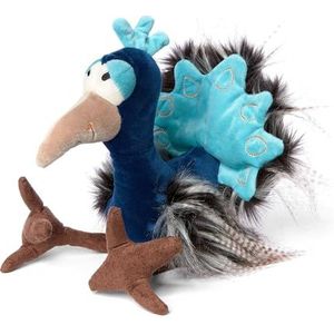 sigikid 43241 Beasts by Knuffels met PERSOONLIJKHEID pluche dier, blauw/pauw