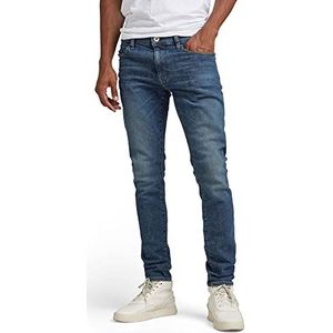 G-Star Raw heren Jeans Revend FWD Skinny Jeans, Blauw (verharde blauwe D106-d135), 27W / 32L