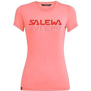 Salewa Graphic Dri-Rel T-shirt, dames, Shell Pink Melange, 52/46
