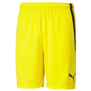 Puma Teamliga Shorts, Cyber Yellow, 3XL, uniseks, voor volwassenen