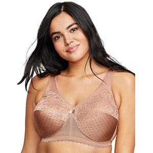 Glamorise MagicLift Original #1000 Ondersteuningsbeha, zonder beugels, Mokka, 120B