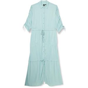 Pinko Belfagor Twill Viscose jurk, E68_bruma grijs, XXL