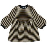 Chicco Jurk voor meisjes, Natuurlijk gestreept, 12 Maanden