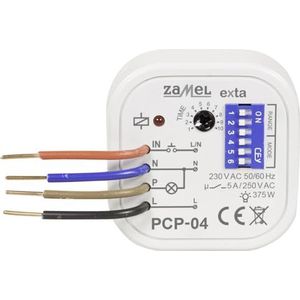 ZAMEL PCP-04 - Multifunctioneel Tijdrelais - 24 V AC/DC - 8 Tijdinstellingsfuncties