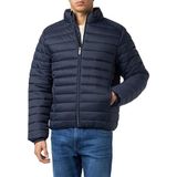 Mexx Padded Puffer Jacket voor heren, Donkerblauw, L