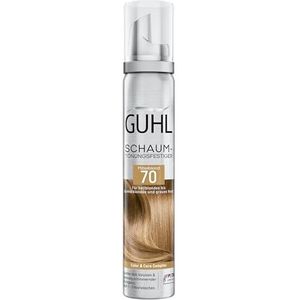 Guhl Verstevigde schuimtint, kleur 70, middenblond, voor lichtblond tot donkerblond en grijs haar, zachte grip, volume en kleurglans, houdt 1 tot 3 wasbeurten