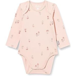 Sigikid Uniseks body met lange mouwen Classic Baby voor jongens en meisjes, roze, 68, roze, 68 cm