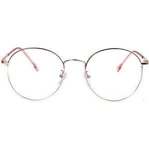 ROSA&ROSE Blauw Licht Blokkering Anti-Straling UV Bescherming Blauw Licht Filter Computer Bril Heldere Ronde Lenzen Mannen Vrouwen