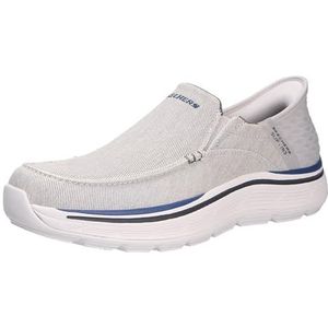 Skechers Heren Remaxed Fenick Slip-On, Grijs gewassen canvas, 40 EU