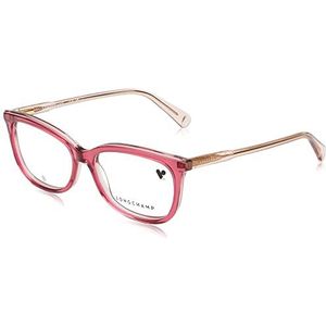 Longchamp bril voor dames, roze (Dark Rose/Rose), 54/15/140