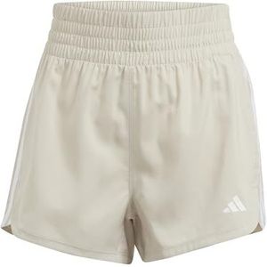adidas - Pacer Training 3 Stripes - Korte Broek - Beige - 5 inch