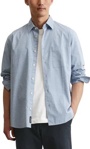 Marc O'Polo Overhemd  opaal / duifblauw