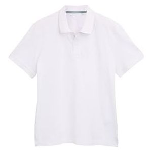 TOM TAILOR Poloshirt voor heren, 20000 - wit, XXL