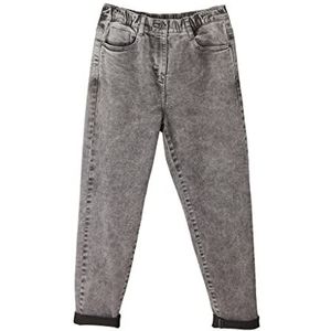 s.Oliver Junior Girl's Jeans, Mom Fit, Grey Denim, 134, Grey denim, 134 cm
