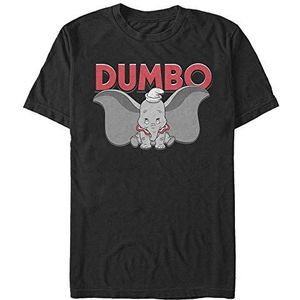 Disney Classics Dumbo - Dumbo is Dumbo Unisex Crew neck T-Shirt Black S