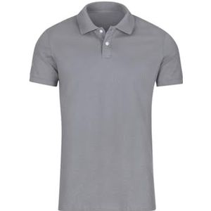 Trigema Poloshirt voor dames van Elast. Piqué, Cool-grey, L