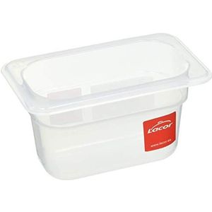 Lacor 66910 uur Polypropyleen GN-container 1/9 176 x 108 x 100 mm