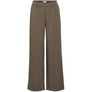 Object Dames Objlisa Wide Pant Noos broek, Morel, 36