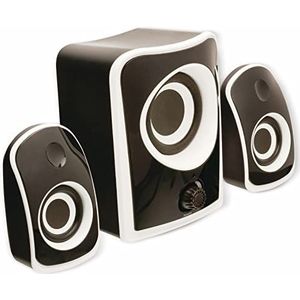 König CS21SPS100BL luidsprekerset 2.1 zwart